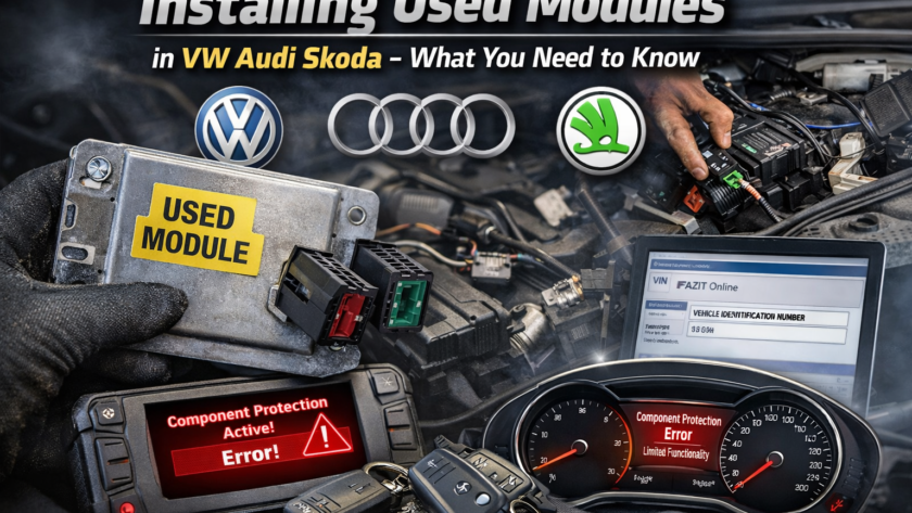Installing Used Modules in VW Audi Skoda – What You Need to Know