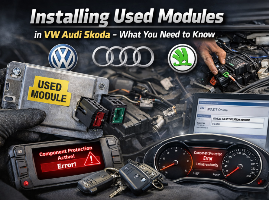 Installing Used Modules in VW Audi Skoda – What You Need to Know