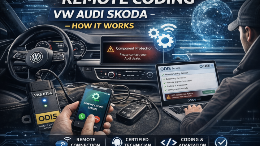 Remote Coding VW Audi Skoda