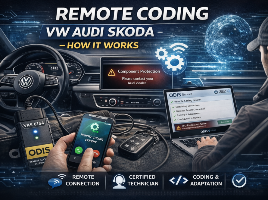 Remote Coding VW Audi Skoda