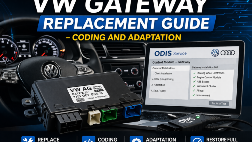VW Gateway Replacement Guide – Coding and Adaptation