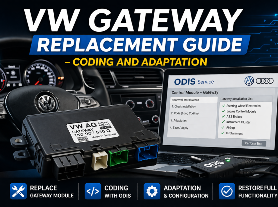 VW Gateway Replacement Guide – Coding and Adaptation