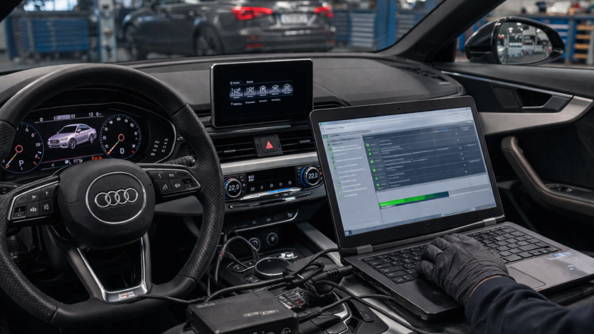 Component Protection Removal Audi A4 B9