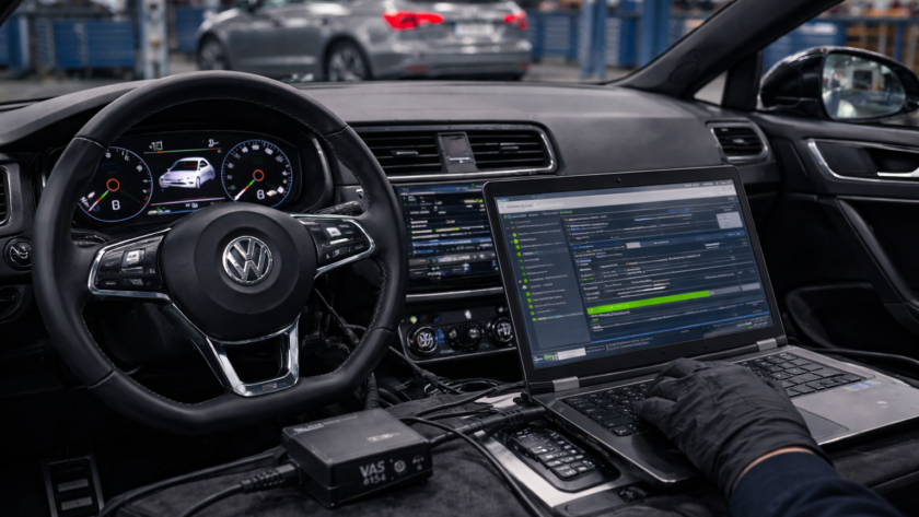 Component Protection Removal VW passat b8