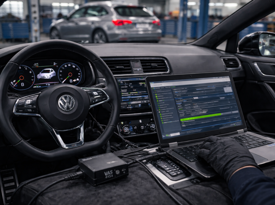 Component Protection Removal VW passat b8