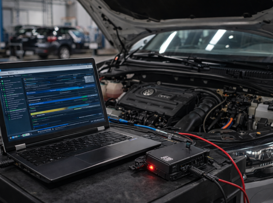 ECU Replacement in VW Audi Skoda Vehicles