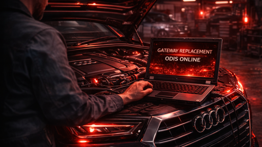 Gateway Replacement Using ODIS Online