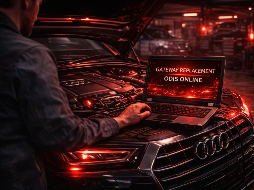 Gateway Replacement Using ODIS Online