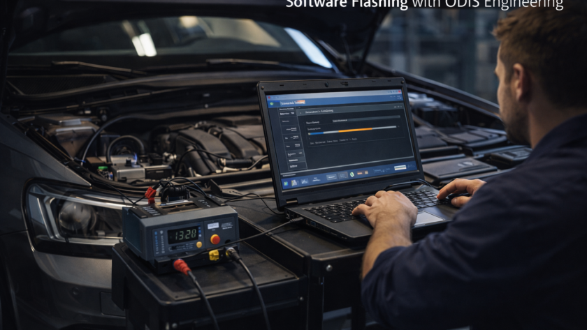 Software Flashing with ODIS Engineering