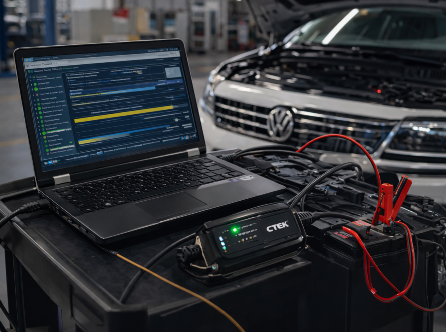 Software Updates Using ODIS Diagnostic Software