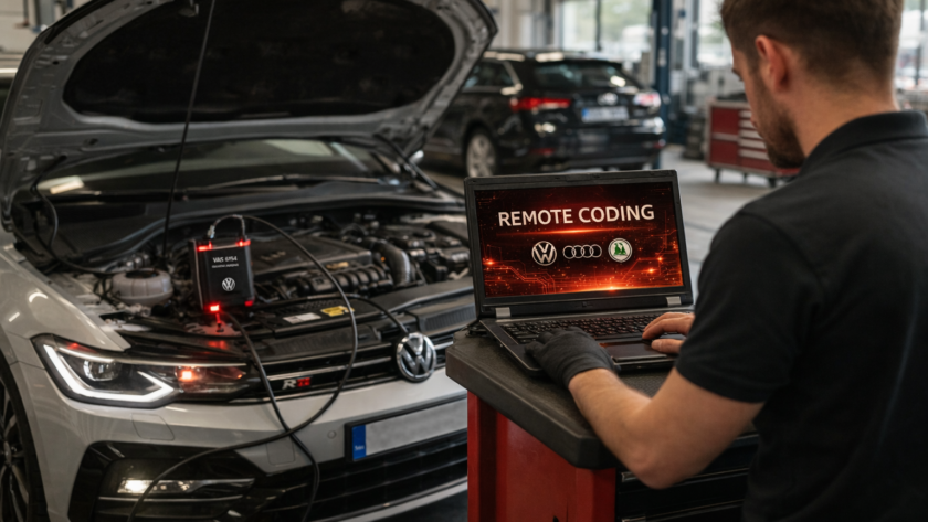 remote coding vw audi skoda