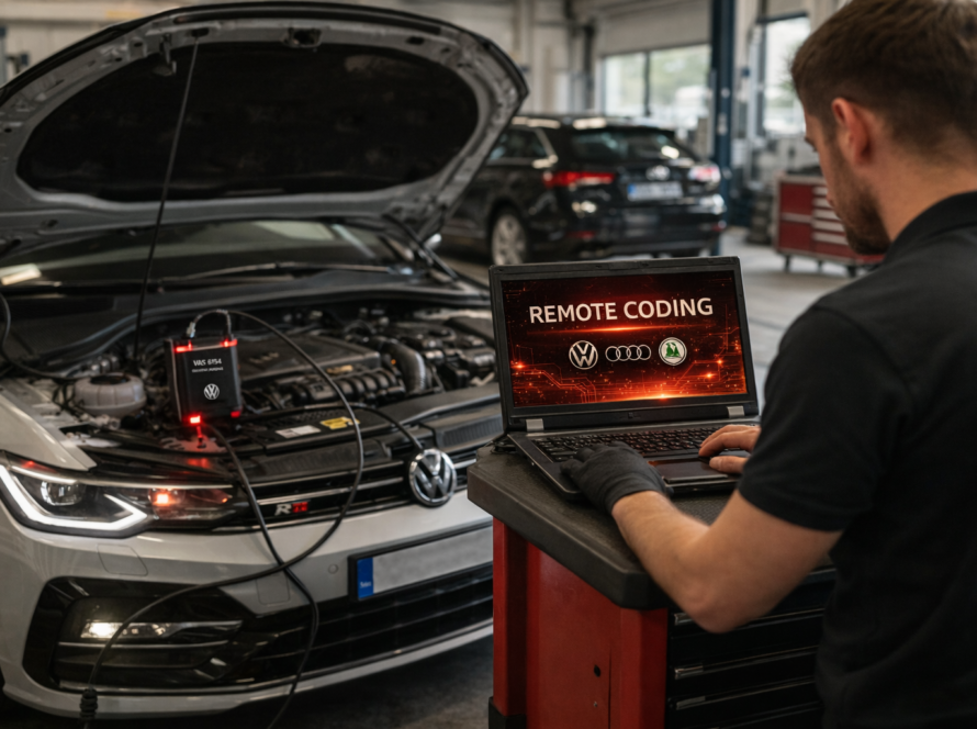 remote coding vw audi skoda