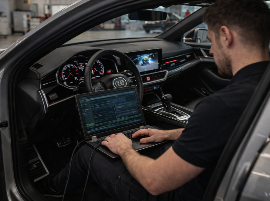 remote coding audi